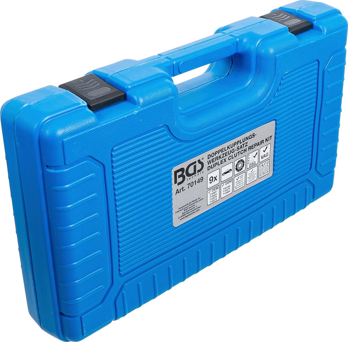 Kupplungswerkzeug-satz 70149 - Blau/Schwarz, Basics (47,9/28,5/32cm)