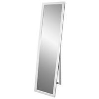 STOJACIE ZRKADLO MEGGY - biela, Modern, drevo/kompozitné drevo (40/160/3,8cm)