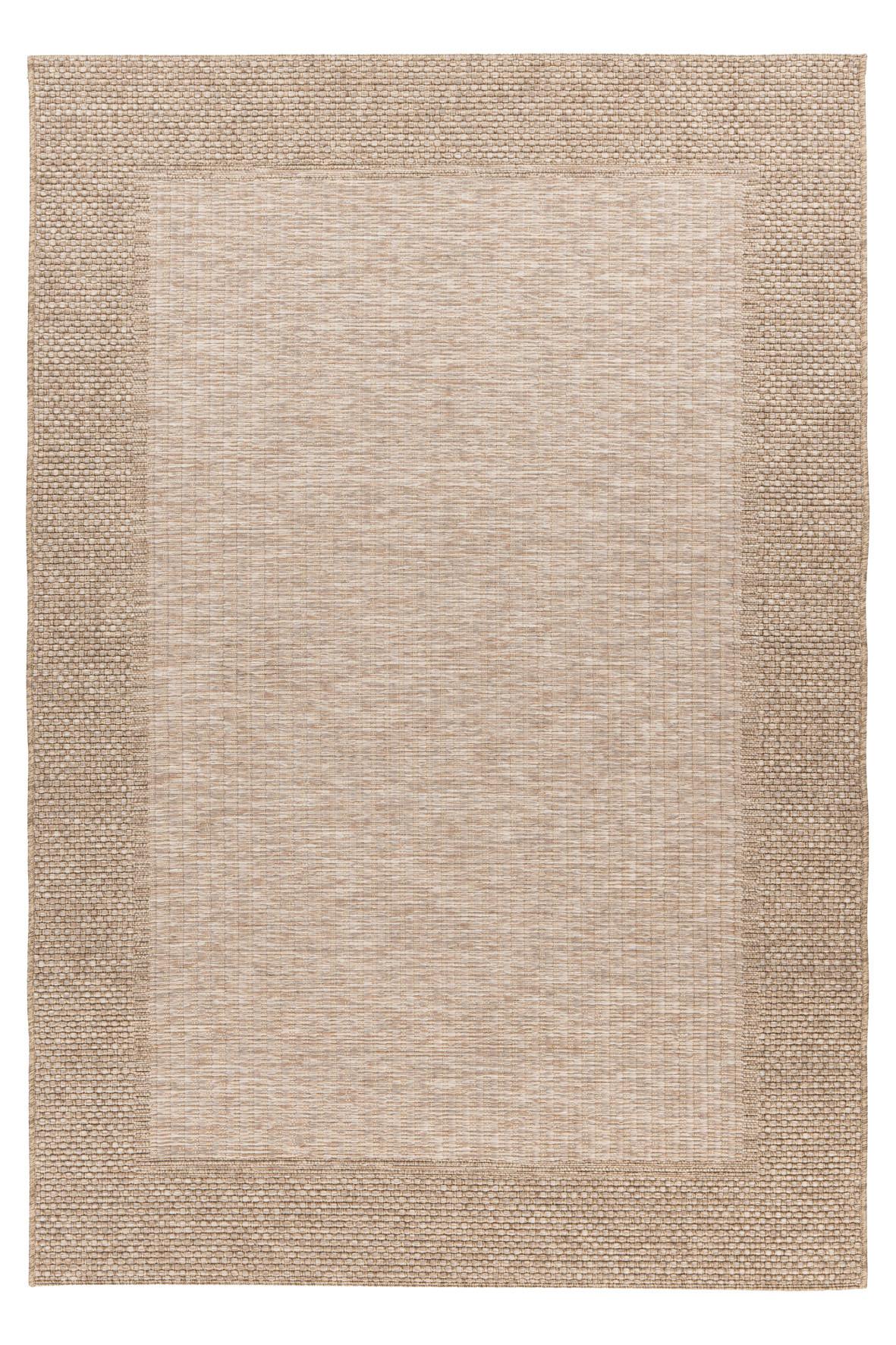 Flachwebteppich My Oslo 709 - Taupe, Design, Textil (160/230cm) - Obsession