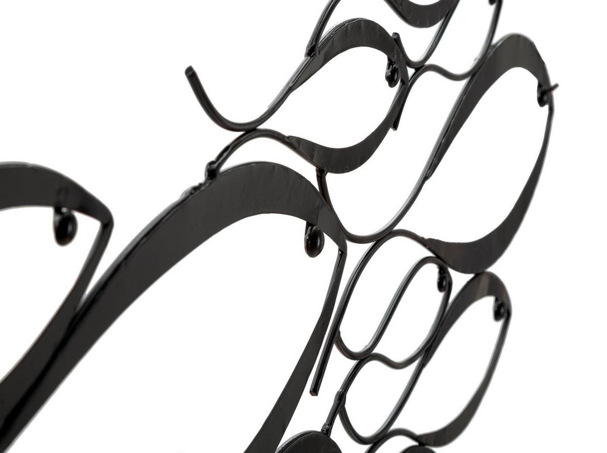 Wanddeko Fishy Schwarz B: 100 Cm - Schwarz, Basics, Metall (100/35/1cm)