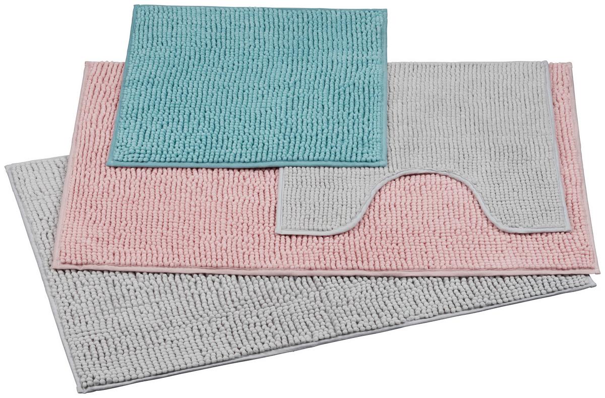 KÚPEĽŇOVÁ PREDLOŽKA Nelly, 60/90cm, ružová - ružová, textil - Modern Living