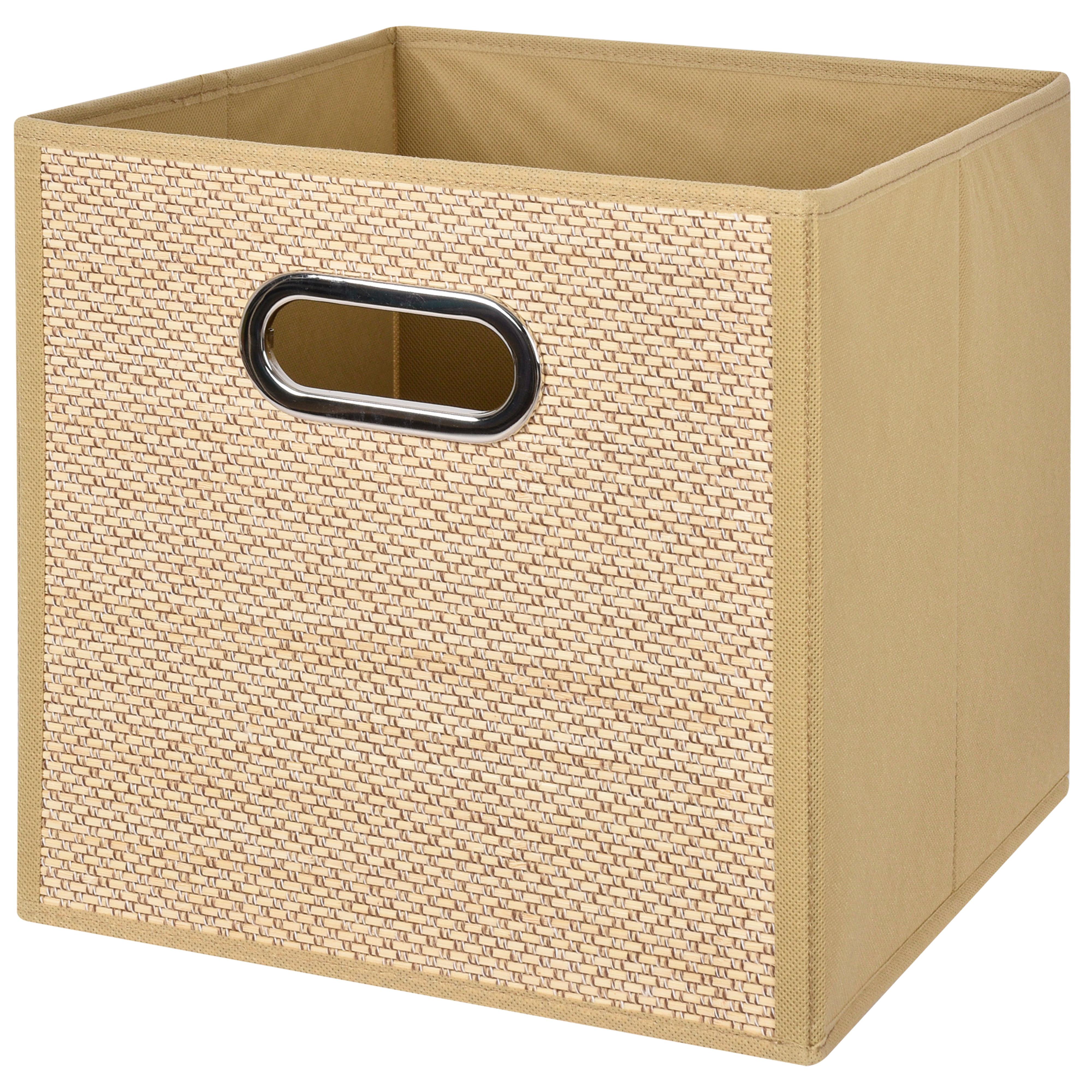 Úložný box SMART - béžová, Konventionell, kartón/kov (28/28/28cm) - Mömax