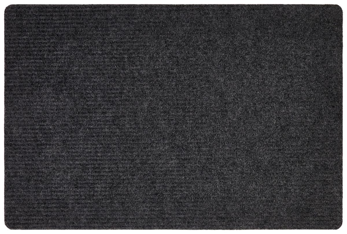 Lábtörlő Eden - antracit, Basics, textil (40/60cm) - Best Price
