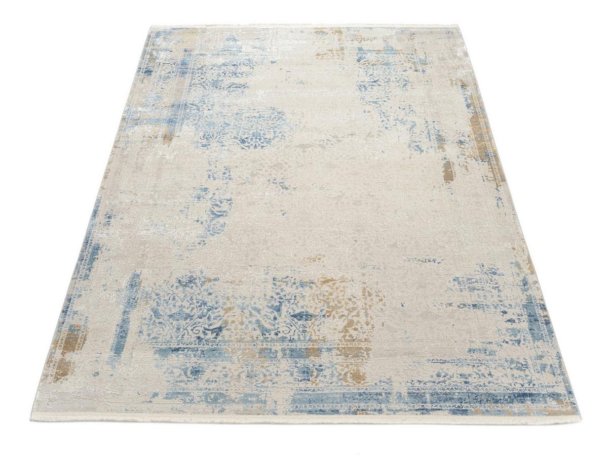 Webteppich Multicolor Opera 80 X 150 Cm - Blau/Dunkelgrau, Design, Textil (80/150cm) - Musterring