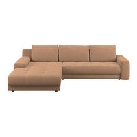 Ecksofa Adria Braun S: 213x308 cm - Braun, Trend, Textil (213/308cm) - Luca Bessoni
