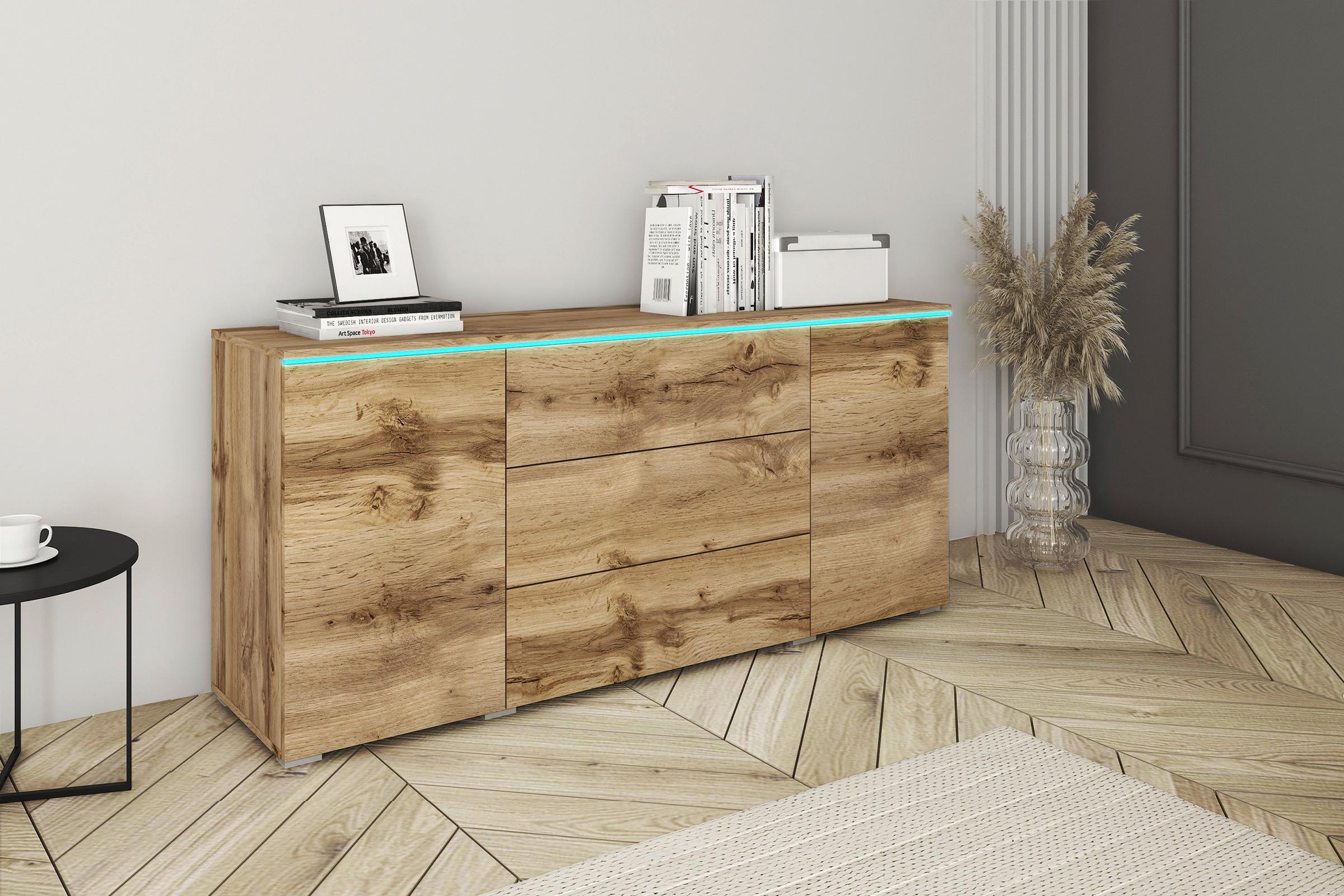 Sideboard in Eichefarben