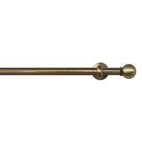 Vorhangstange Messingfarben L: 400 cm - Messingfarben, KONVENTIONELL, Metall (400cm)