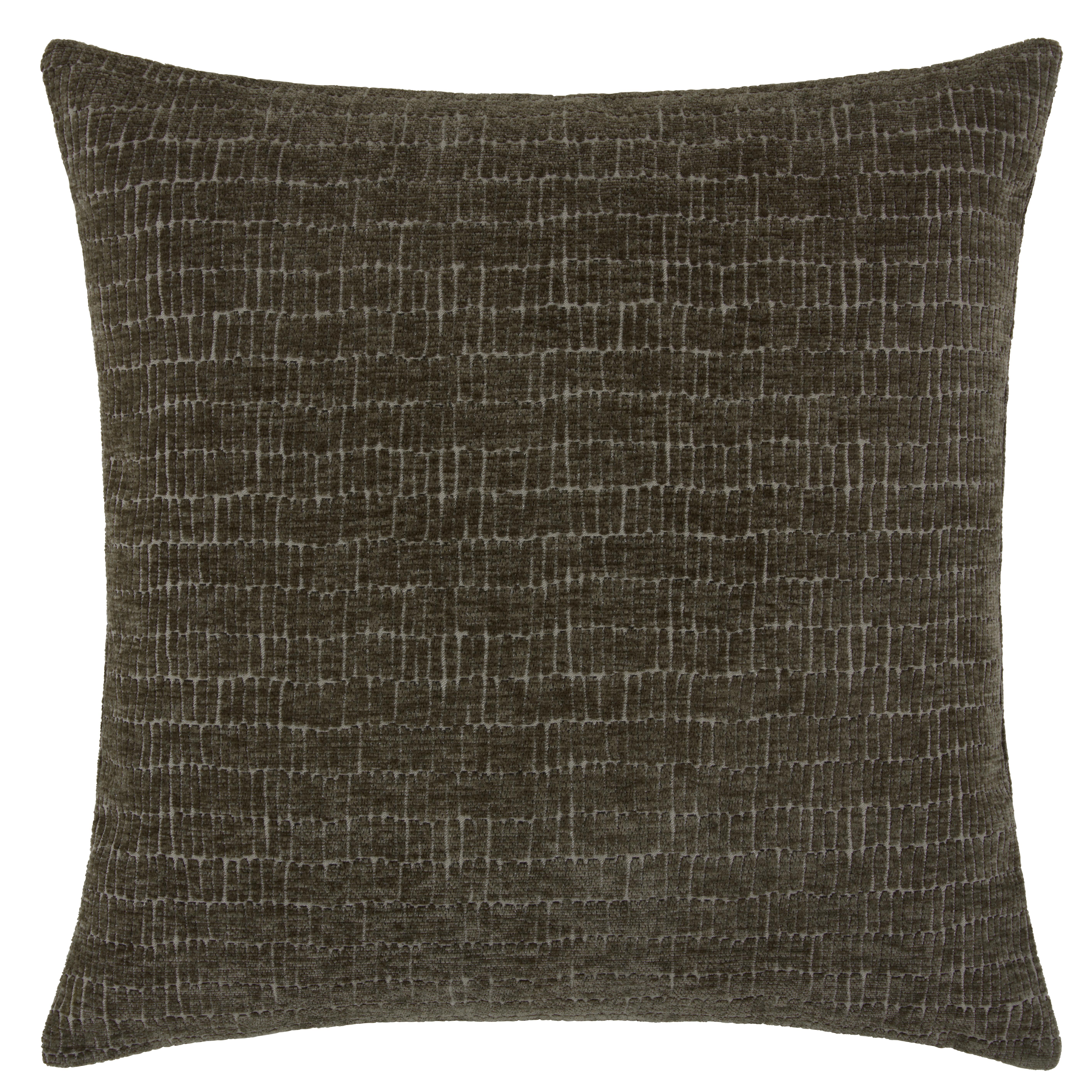 POTAH NA POLŠTÁŘ Pia, 48/48cm, antracitová - antracitová, Basics, textil (50/50cm) - Premium Living