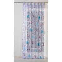 Vorhang Mit Schlaufen Frozen 140x250 Cm Hellblau - Hellblau, LIFESTYLE, Textil (140/250cm) - Disney