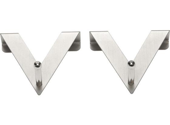Háčik Harry 2 Ks/balenie - strieborná, kov (7/8/2cm) - Mömax modern living Háčik Harry 2 Ks/balenie - strieborná, kov (7/8/2cm) - Mömax modern living