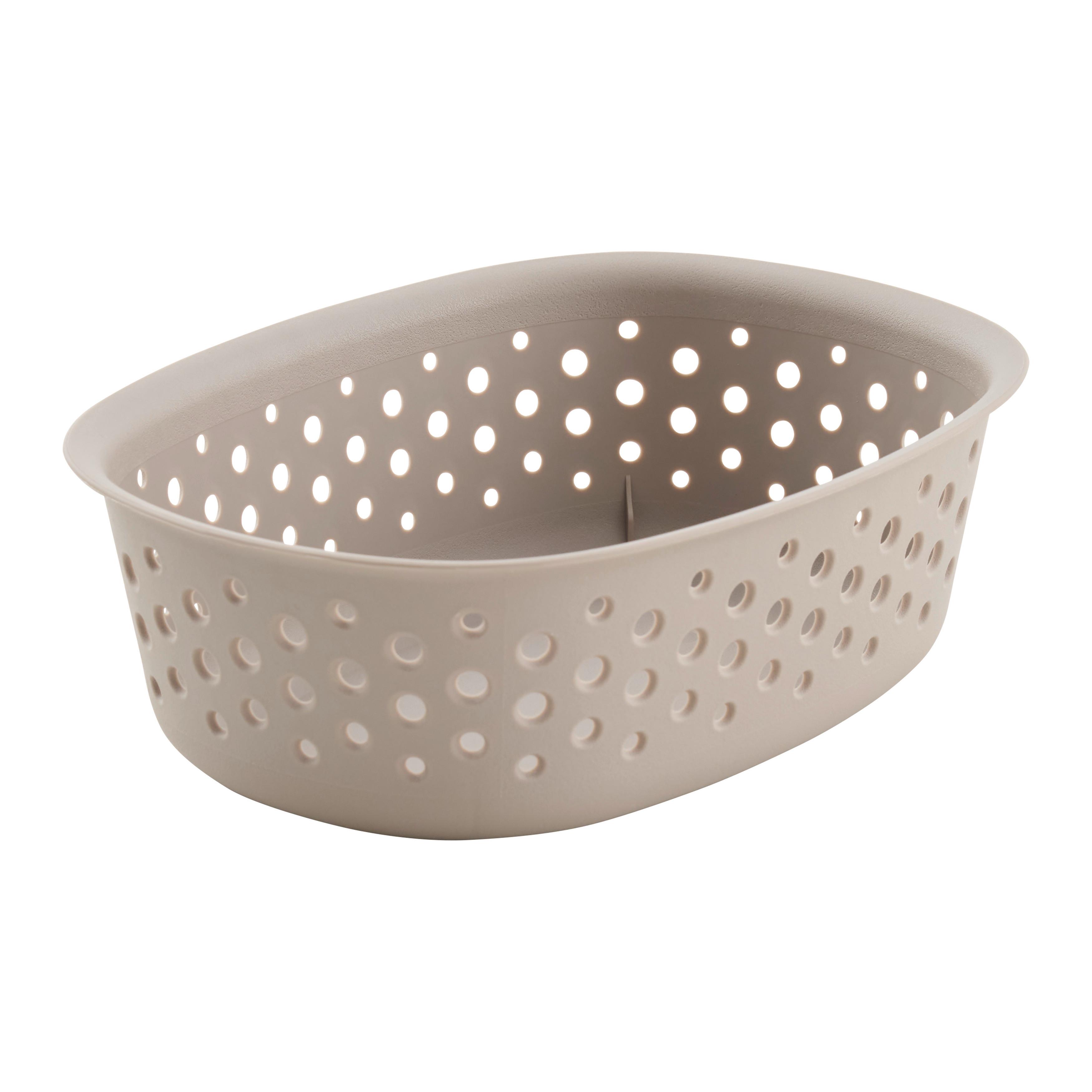 Úložný košík MAJA - CA. 0,8L - taupe, Modern, plast (18,5/13,5/6cm) - Mömax