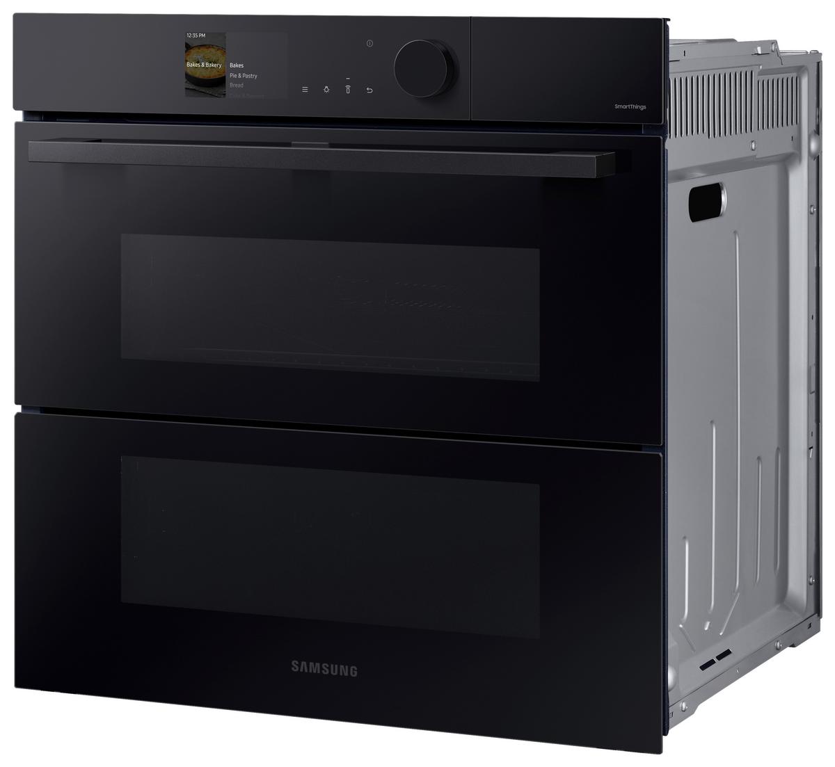 Backofen Nv7b6795jak/U3 - Schwarz, Design, Glas/Metall (59,5/59,5/57,1cm) - Samsung