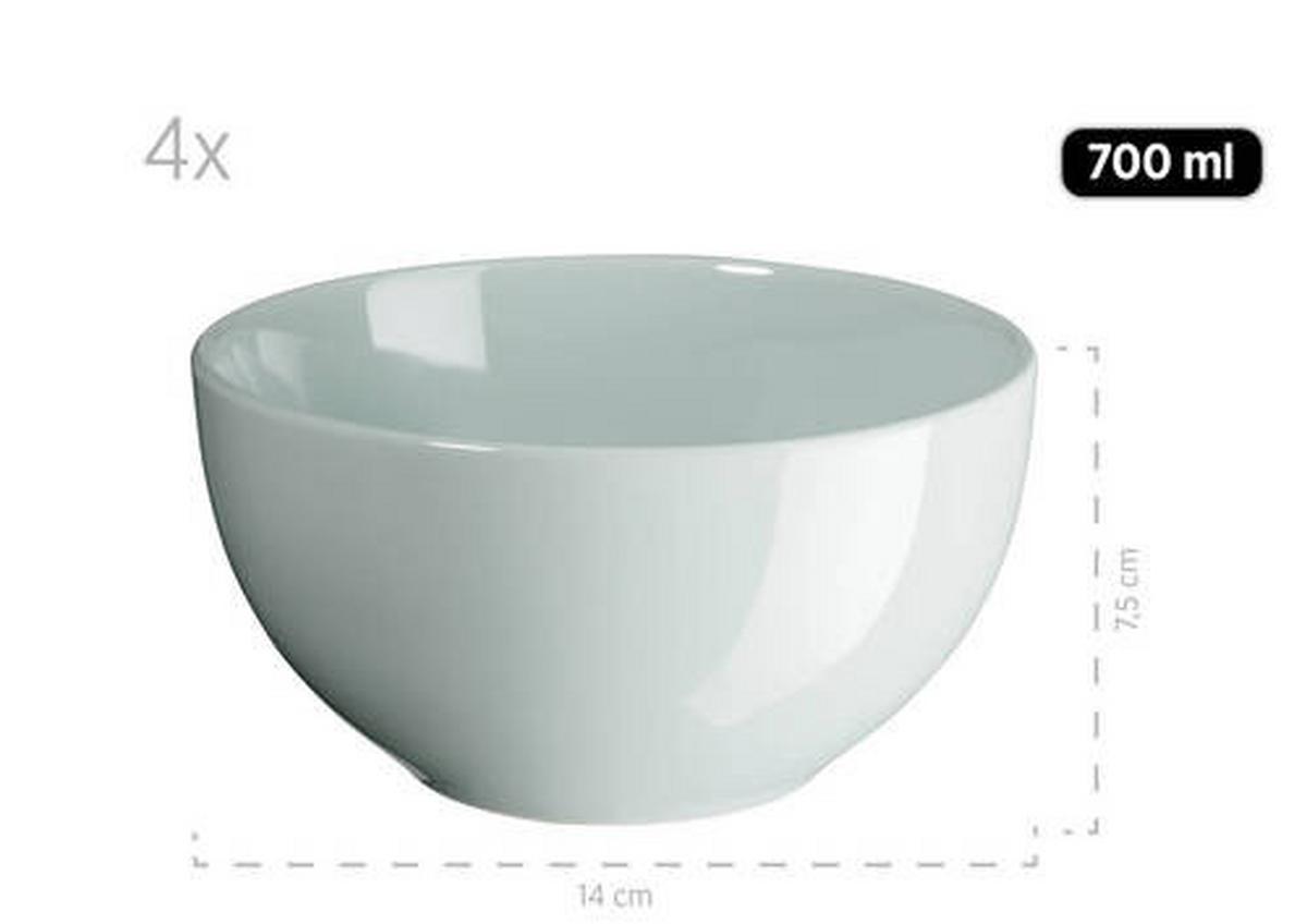 Kombiservice Mintgrün 16-Teilig - Mintgrün, Basics, Keramik (31,3/32,5/31,5cm) - Mäser