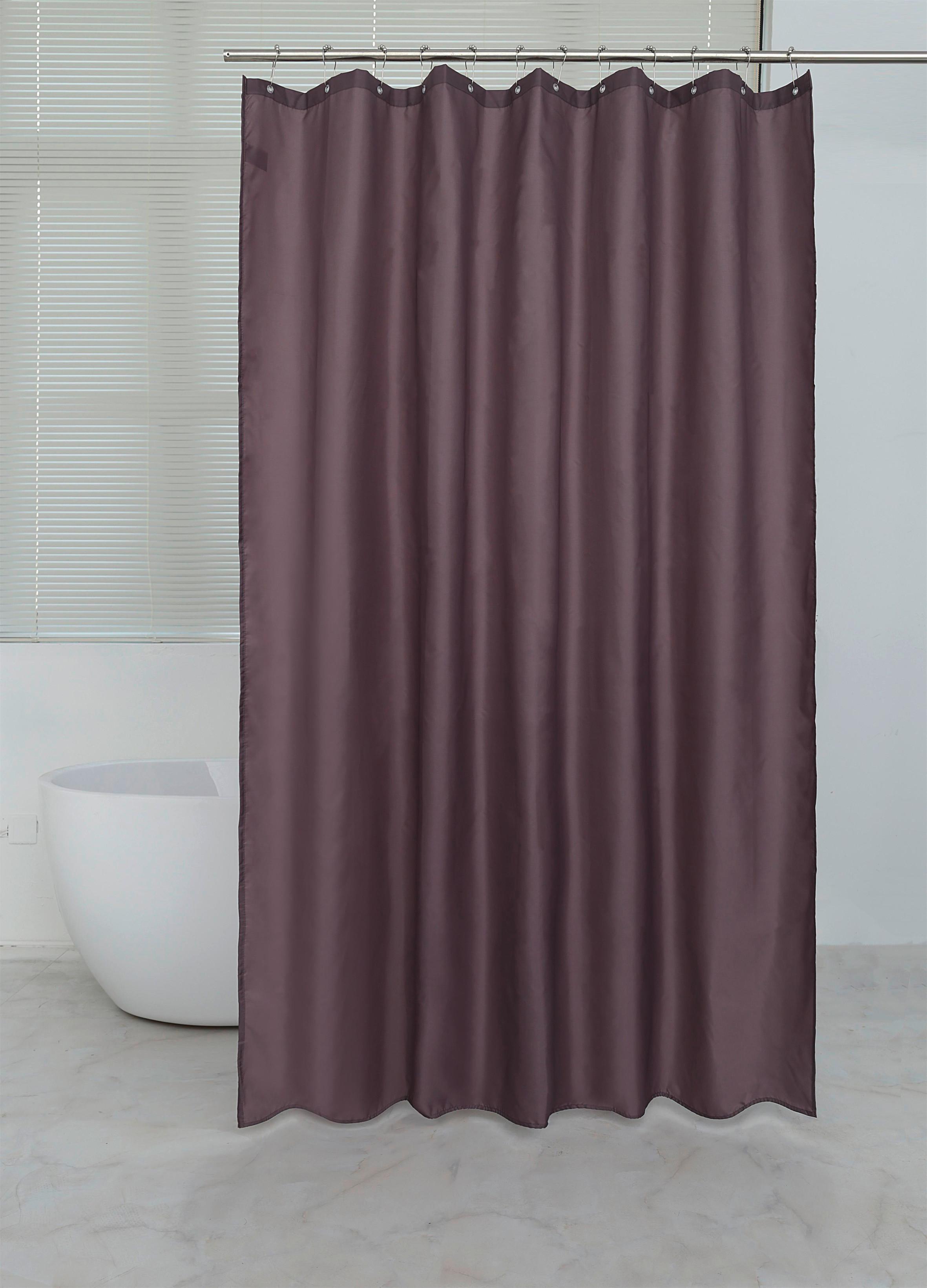 Duschvorhang Svenja Bxl: 180x200 Cm Taupe - Taupe, MODERN, Textil (180/200cm) - Luca Bessoni