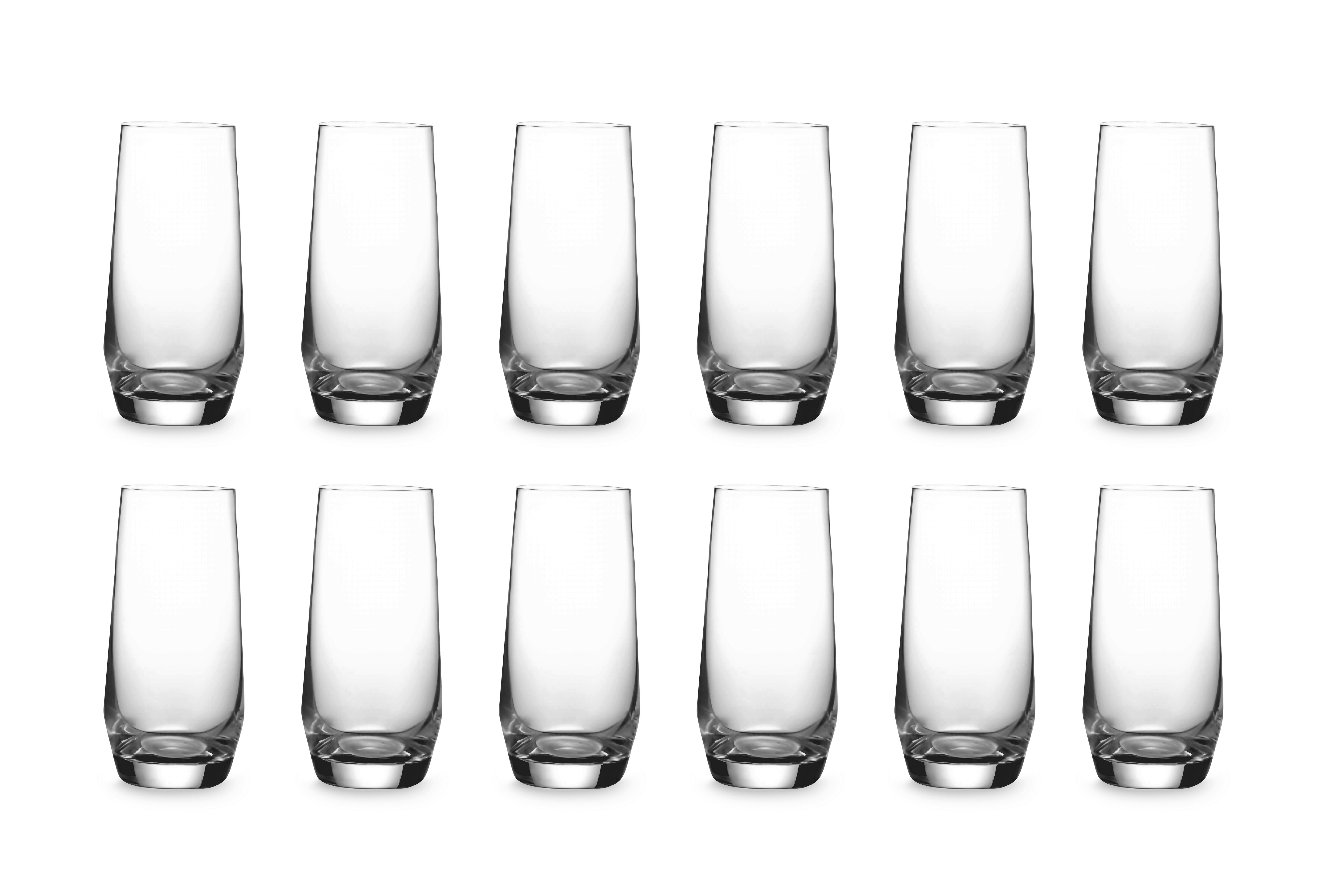 GLÄSERSET Transparent D: 6,8 cm - Transparent, Basics, Glas (6,8/14,5cm) - Echtwerk