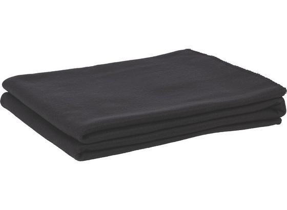 Flaušová Deka Trendix -top- - čierna, textil (130/180cm) - Mömax modern living Flaušová Deka Trendix -top- - čierna, textil (130/180cm) - Mömax modern living