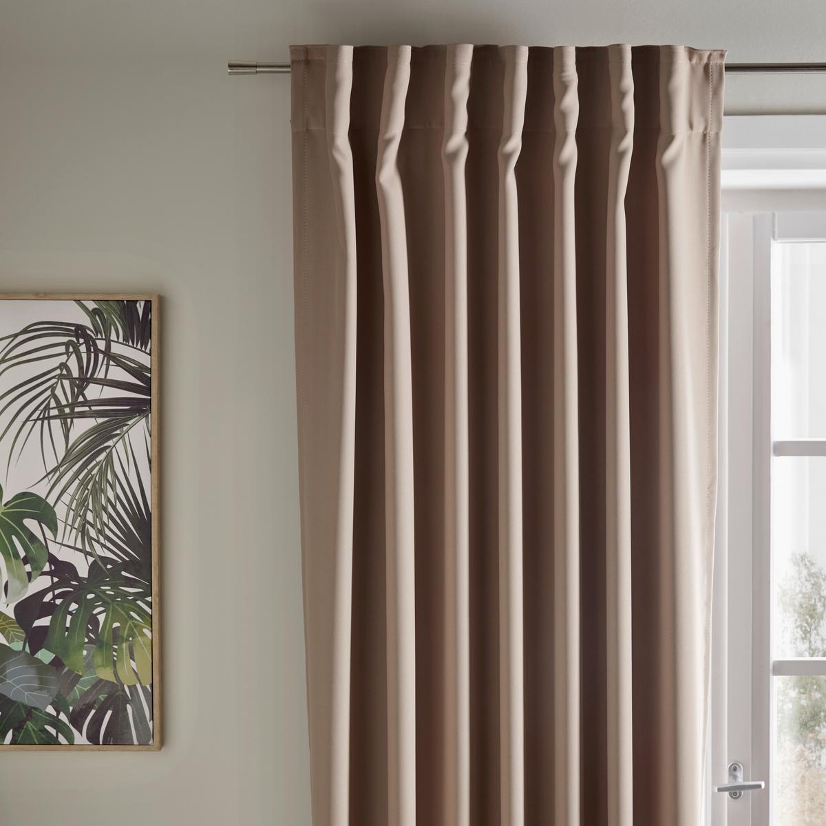 Zatemňovací záves Riccardo, 140/245cm, béžová - béžová, Modern, textil (140/245cm) - Premium Living