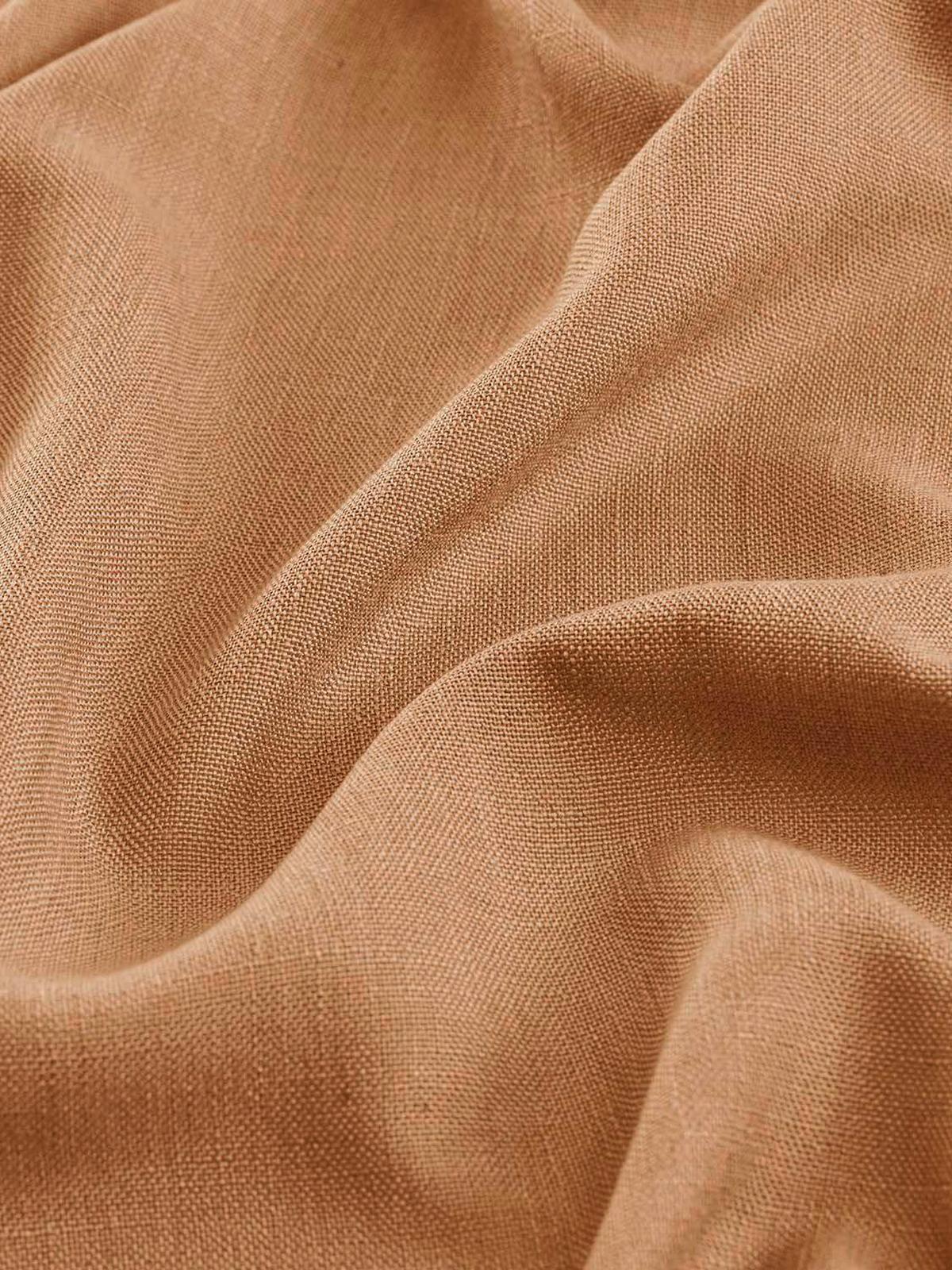 HOTOVÝ ZÁVES CECIL - hnedá, Basics, textil (145/260cm) - Svanefors