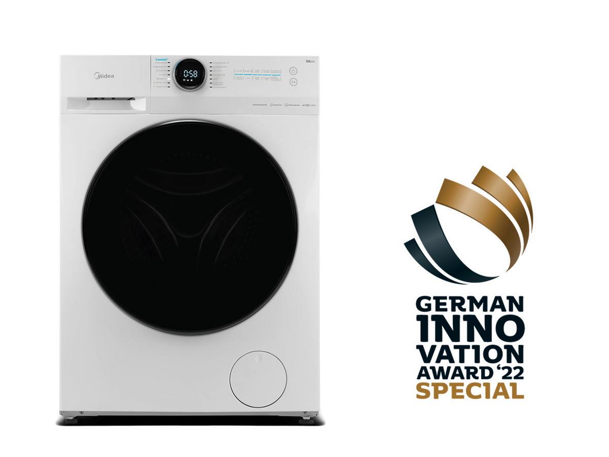 Waschmaschine Mf200W90wb-14a 9 Kg 1300 U/Min Turbo Wash - Weiß, Basics (59,5/85/53,5cm) - Midea