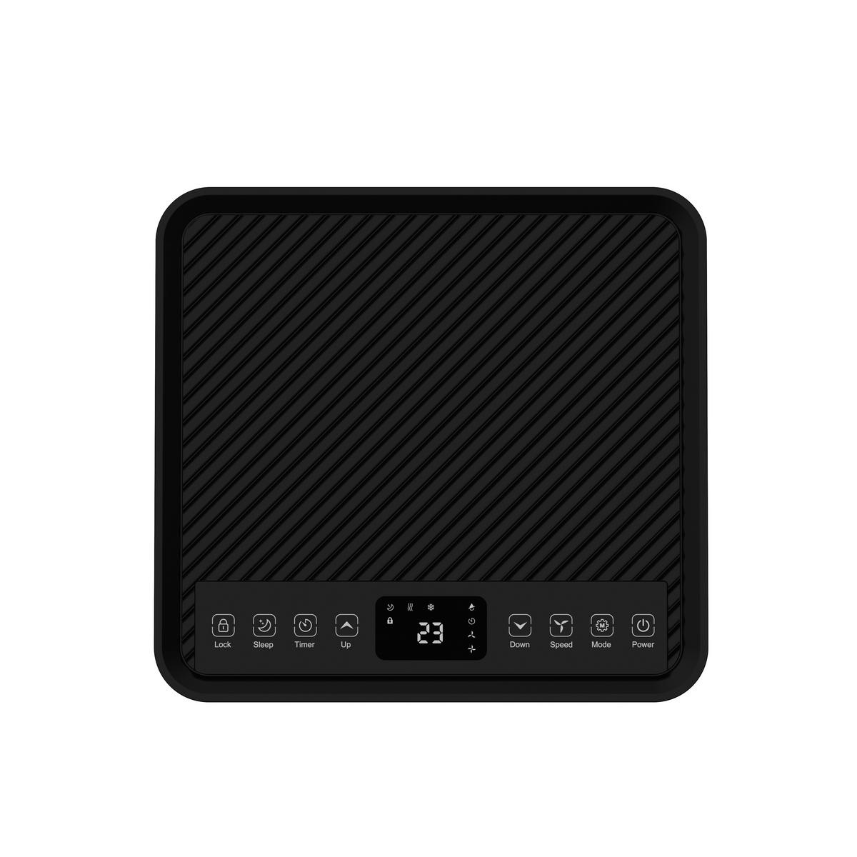 Klimaanlage 2in1 - Schwarz, Basics, Kunststoff/Metall (67,3/30,3/28,9cm) - Nabo