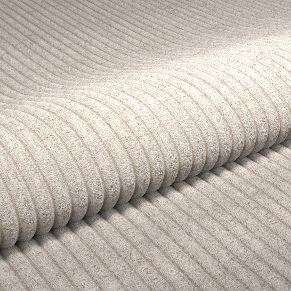 Rohová sedačka CLOUD, obojstranná, perleťová - perleťová, Trend, textil (290/178cm)