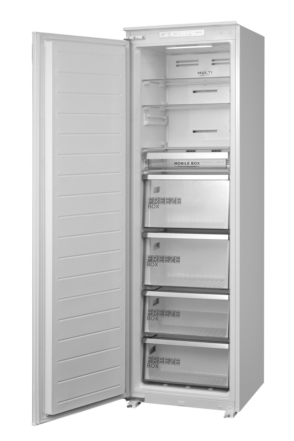 Einbaugefrierschrank Mdre306fge01 - Weiß, Basics, Kunststoff/Metall (54cm) - Midea