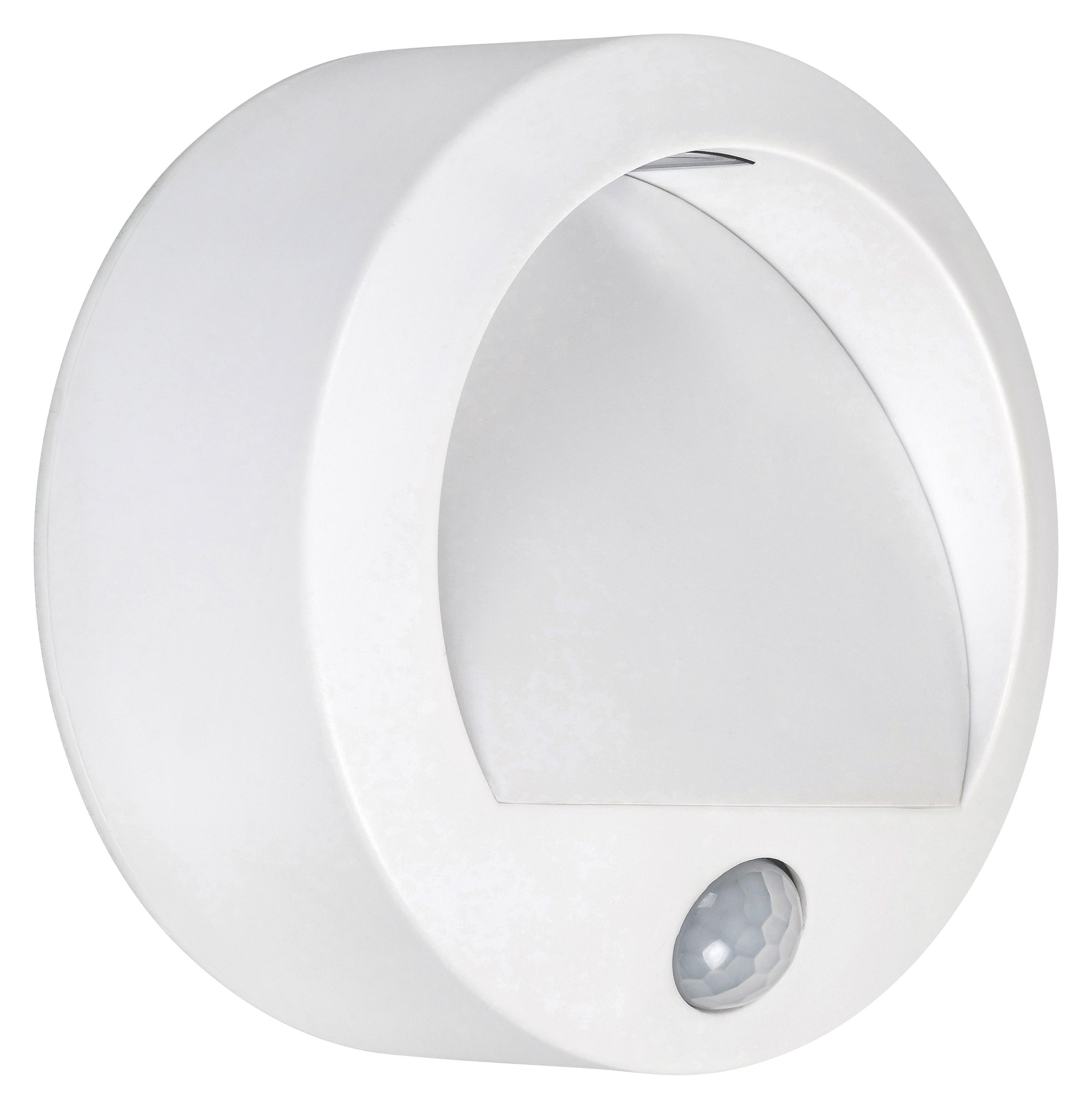 Kültéri Falilámpa Amarillo - Fehér, Műanyag (12/6.5/12cm)