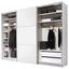 Schwebetürenschrank Includo 280cm Weiß - Weiß, MODERN, Holzwerkstoff (280/222/68cm) Schwebetürenschrank Includo 280cm Weiß - Weiß, MODERN, Holzwerkstoff (280/222/68cm)