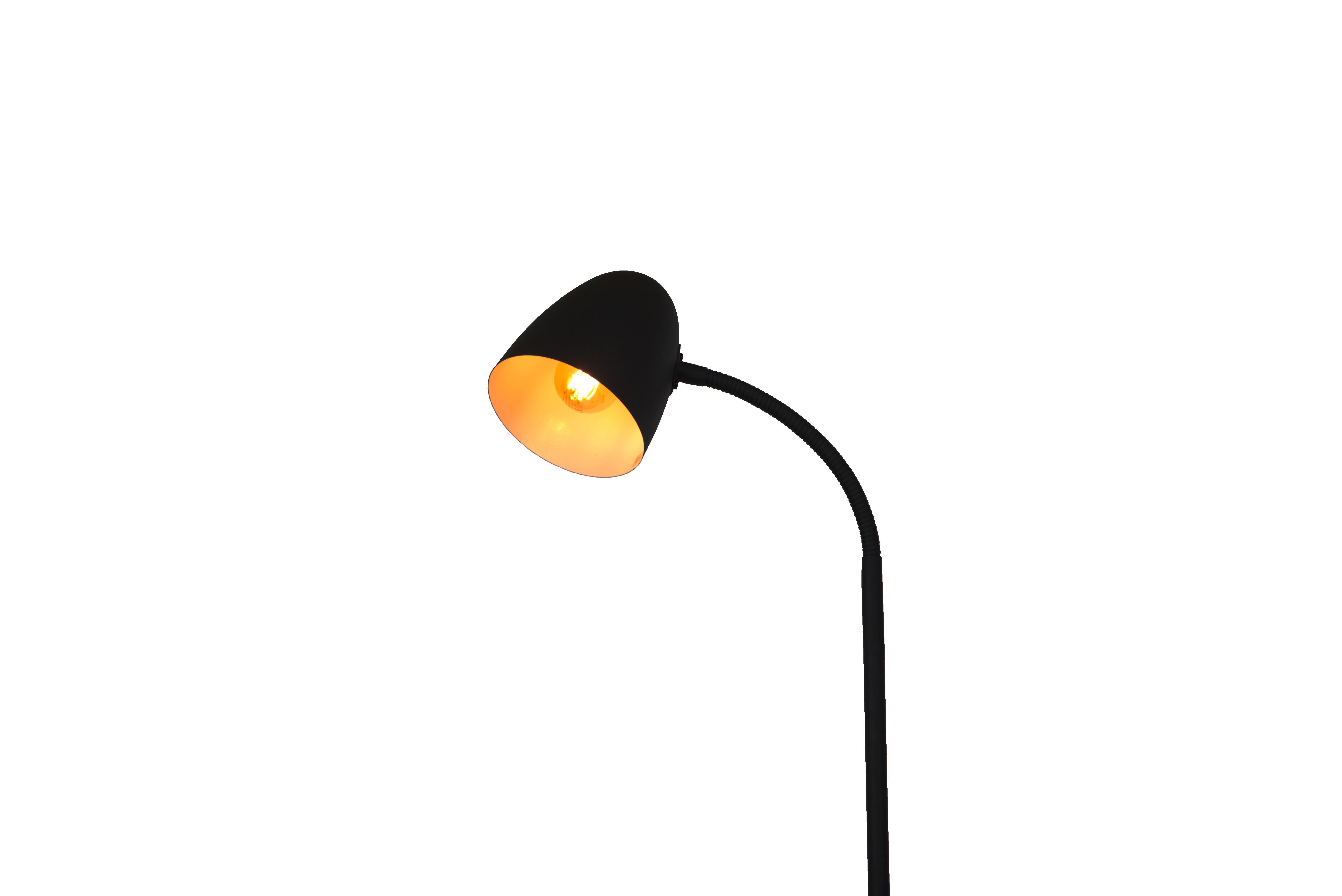 Stehleuchte 40870108 Jason - Schwarz, Design, Metall (20/37/140cm) - Globo