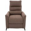 Relaxsessel Solace Braun/schwarz B: 72 Cm - Schwarz/Braun, Design, Textil/Metall (72/100/89cm) - Livetastic
