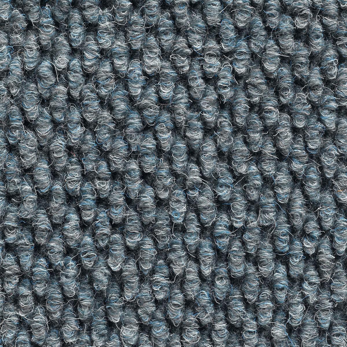 Teppichfliese Grau Calypso 50x50 Cm Florhöhe 4,2 Mm - Grau, Basics, Textil (50/50cm)