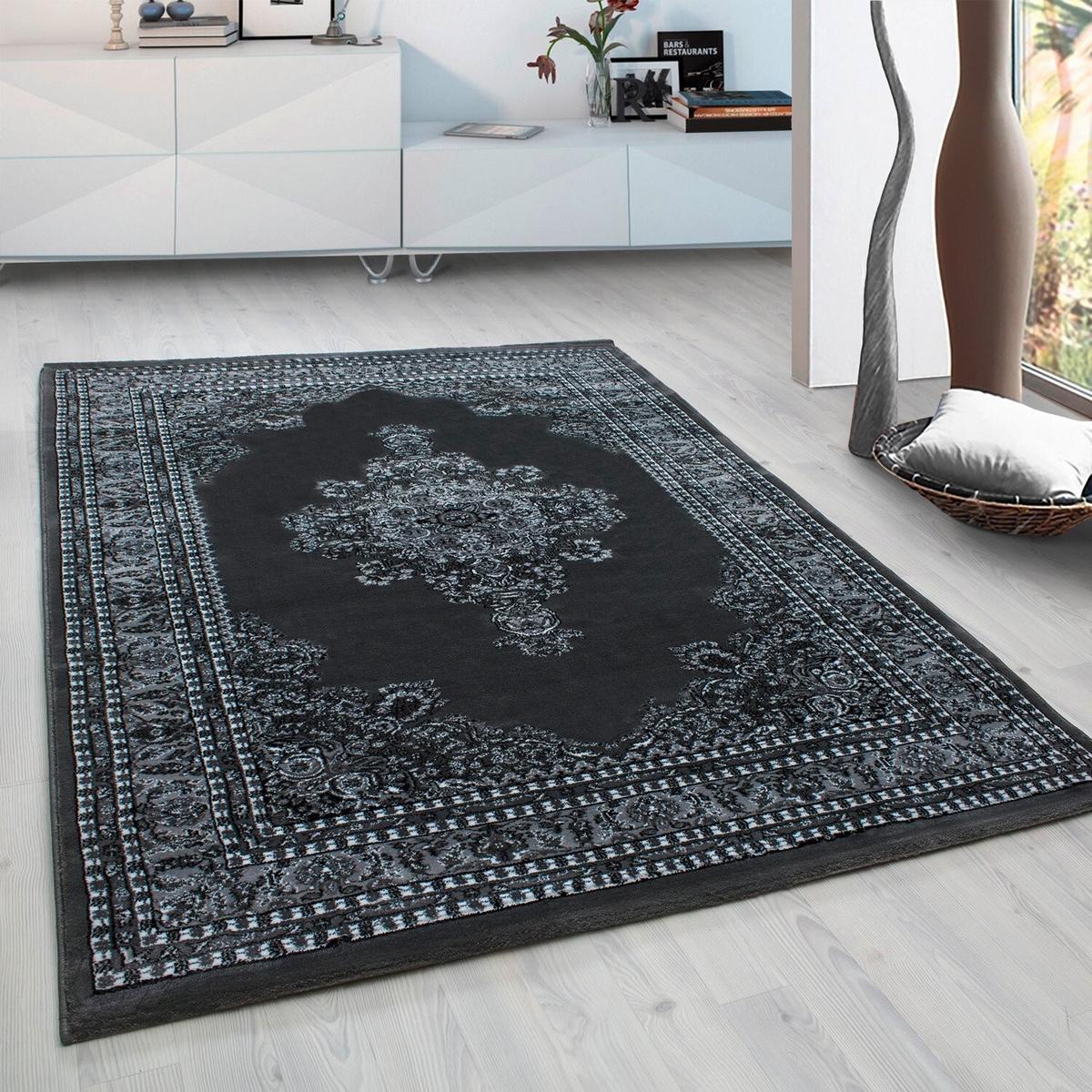 Webteppich Marrakesh - Schwarz/Grau, KONVENTIONELL, Textil (300/400cm) - Novel
