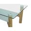 Couchtisch Glas mit Ablagefach Foresto, Eiche - Eichefarben, Basics, Glas/Holzwerkstoff (110/45/60cm) - Livetastic Couchtisch Glas mit Ablagefach Foresto, Eiche - Eichefarben, Basics, Glas/Holzwerkstoff (110/45/60cm) - Livetastic