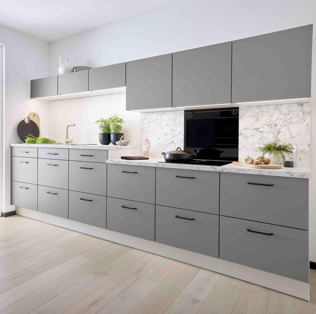 Frontfarbe Ip2200 Schiefergrau - Schieferfarben, MODERN, Holzwerkstoff - Impuls