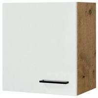 Küchenoberschrank Avila Eichefarben/Magnolie B: 50 cm - Eichefarben/Magnolie, KONVENTIONELL, Holzwerkstoff (50/54,8/32cm) - FlexWell