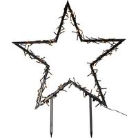 Led-dekoleuchte 411355 Erdspiess - Schwarz, Basics, Metall (60/2/73cm) - Eglo