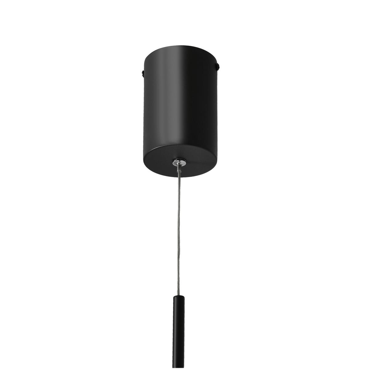 LED-Pendelleuchte 31-35349 Puma - Schwarz/Weiß, KONVENTIONELL, Kunststoff/Metall (15/15/140cm)