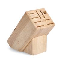 Messerblock Naturfarben B: 13 Cm - Naturfarben, Basics, Holz (13/25/22cm) - Zeller Present
