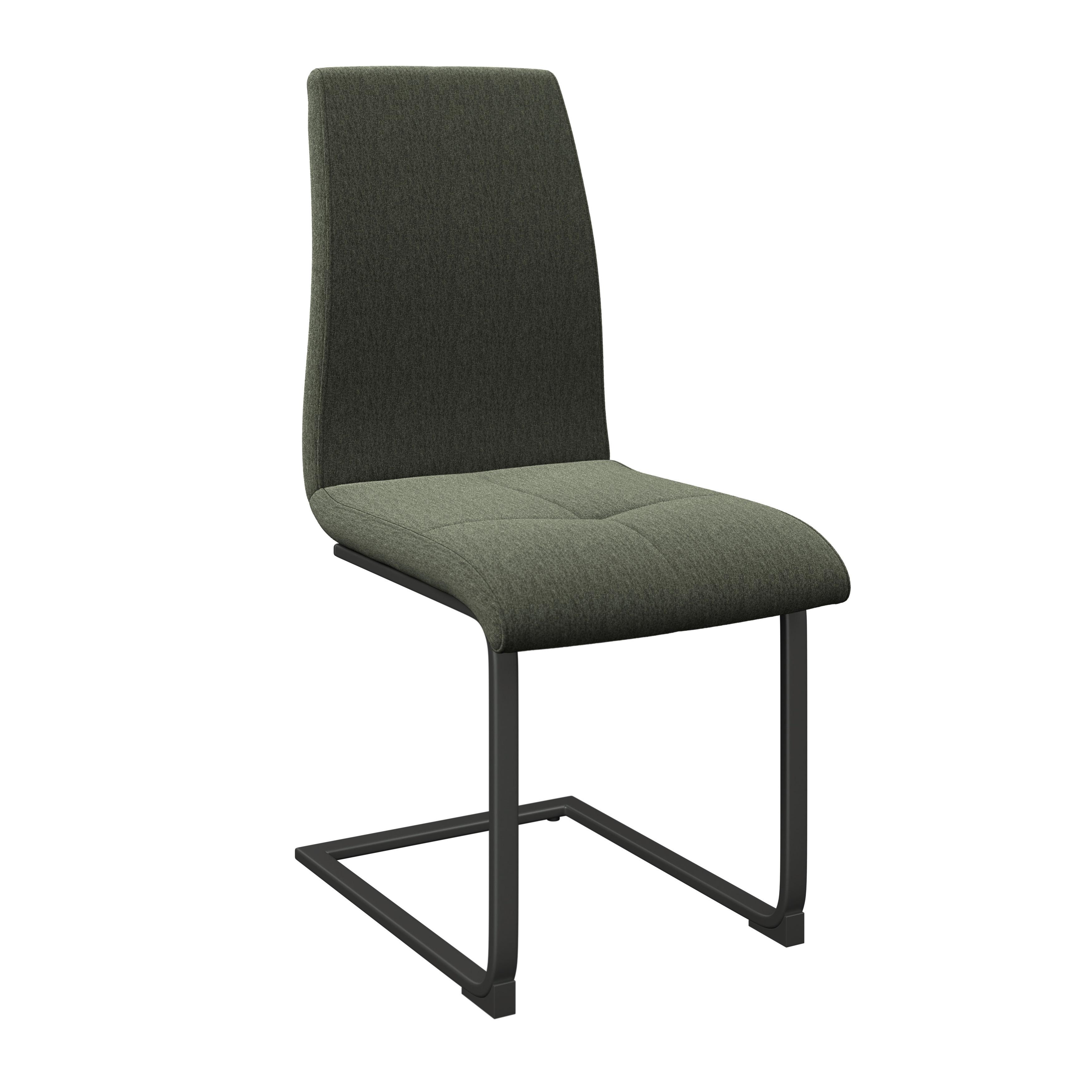 Schwingstuhl Tristan Webstoff grün, B: 41cm