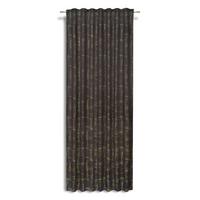 Fertigvorhang Felicitas - Schwarz/Grün, MODERN, Textil (140/245cm) - Luca Bessoni