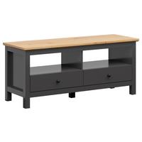 Lowboard Hesen Tv Stand - Graphitfarben/Eiche Artisan, Design, Holzwerkstoff (137/59/47cm)