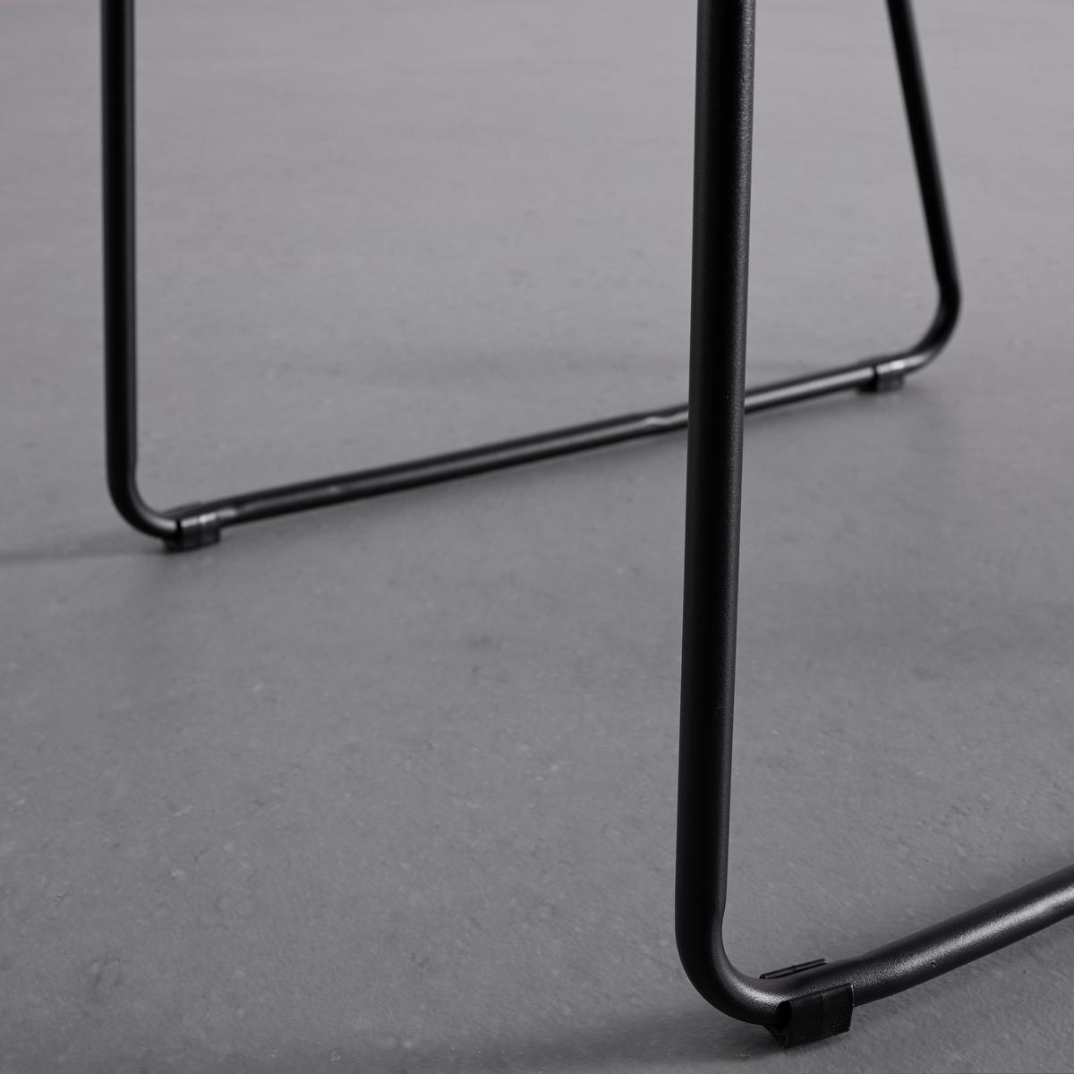 Židle MIA tmavěšedá - černá/tmavě šedá, Moderní, kov/dřevo (46/82/58cm) - Bessagi Home