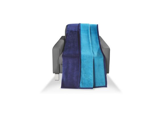 Wohndecke Carmina 150x200 cm - Petrol/Dunkelblau, KONVENTIONELL, Textil (150/200cm) - Luca Bessoni Wohndecke Carmina 150x200 cm - Petrol/Dunkelblau, KONVENTIONELL, Textil (150/200cm) - Luca Bessoni