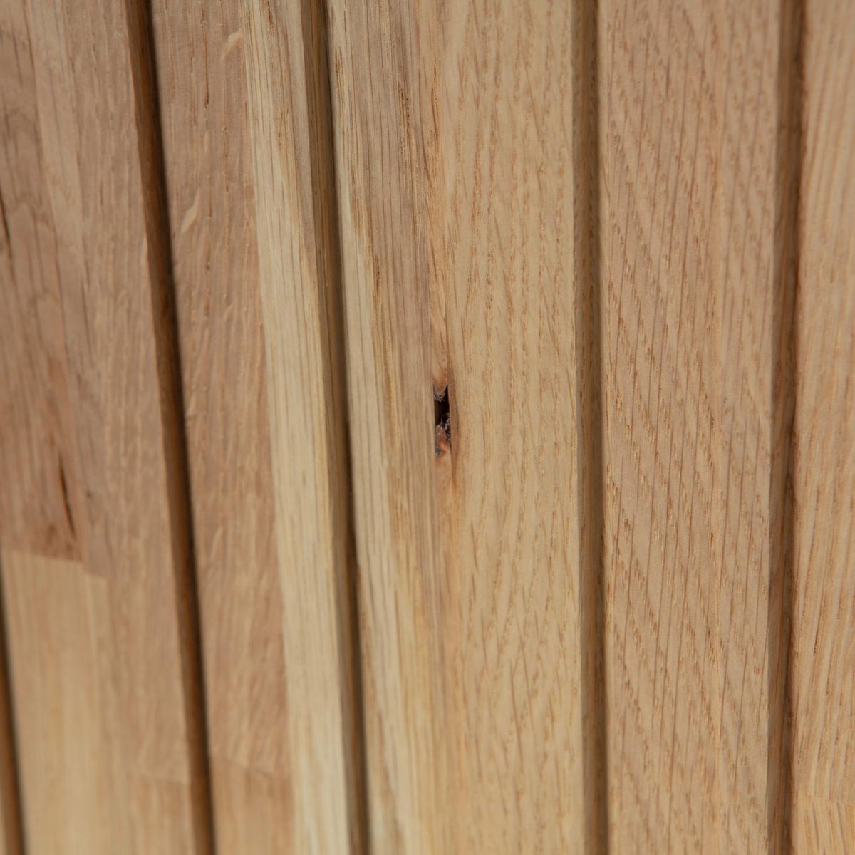 LOWBOARD Gravure Naturfarben B: 100cm - Schwarz/Naturfarben, Design, Holz (100/56/44cm) - Livetastic