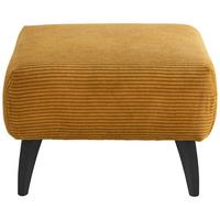 Hocker Colori Goldfarben B: 66 Cm - Goldfarben/Schwarz, MODERN, Holz/Textil (66/44/66cm) - MID.YOU