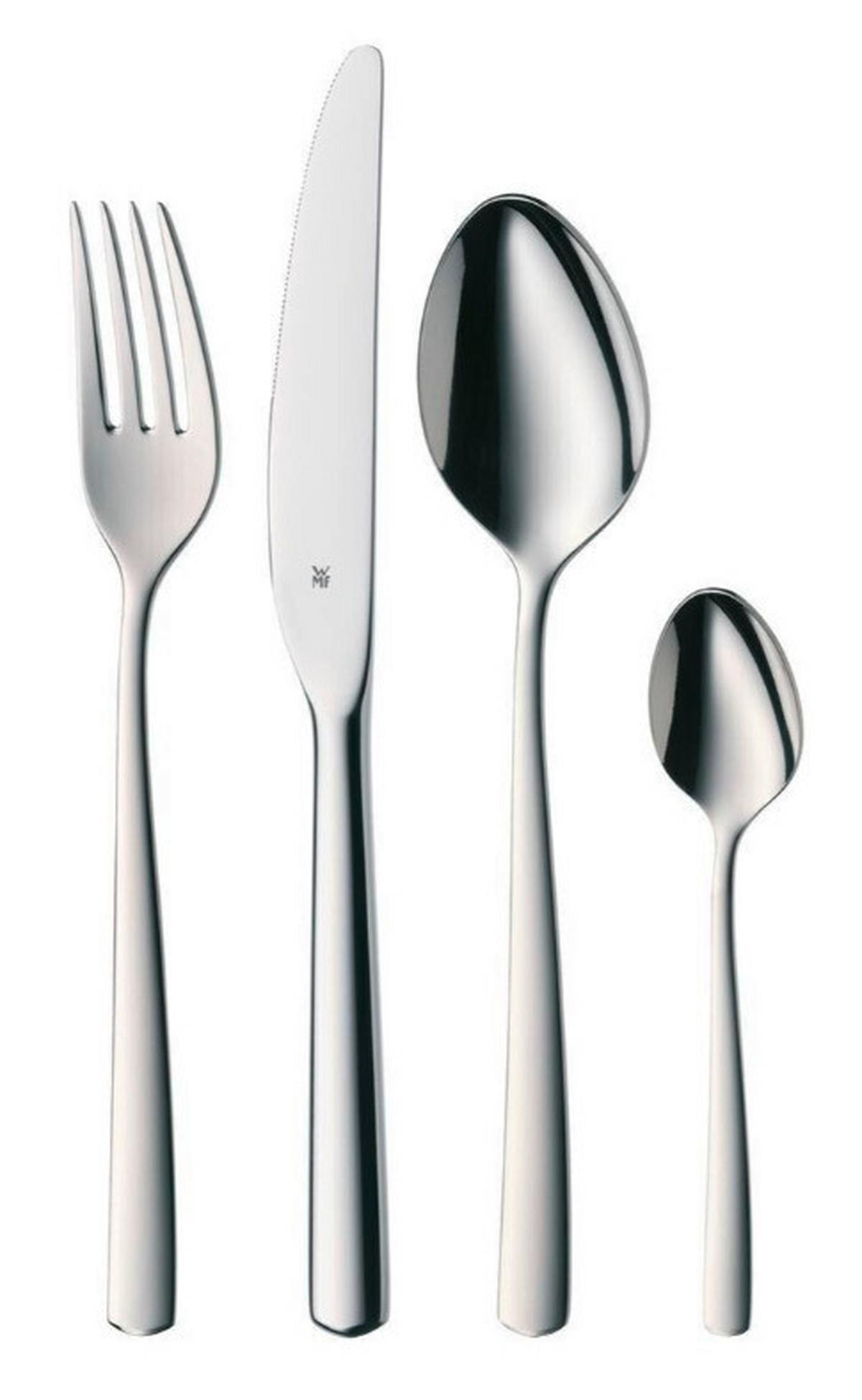 Besteckset Wmf Boston - Edelstahlfarben, Basics, Metall (6/43,5/26,8cm) - WMF