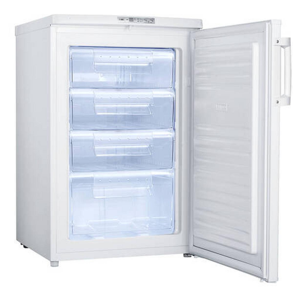 Gefrierschrank Nabo Gs 2087 Weiss - Weiß, Basics, Glas/Kunststoff (57/88,5/58,8cm) - Nabo