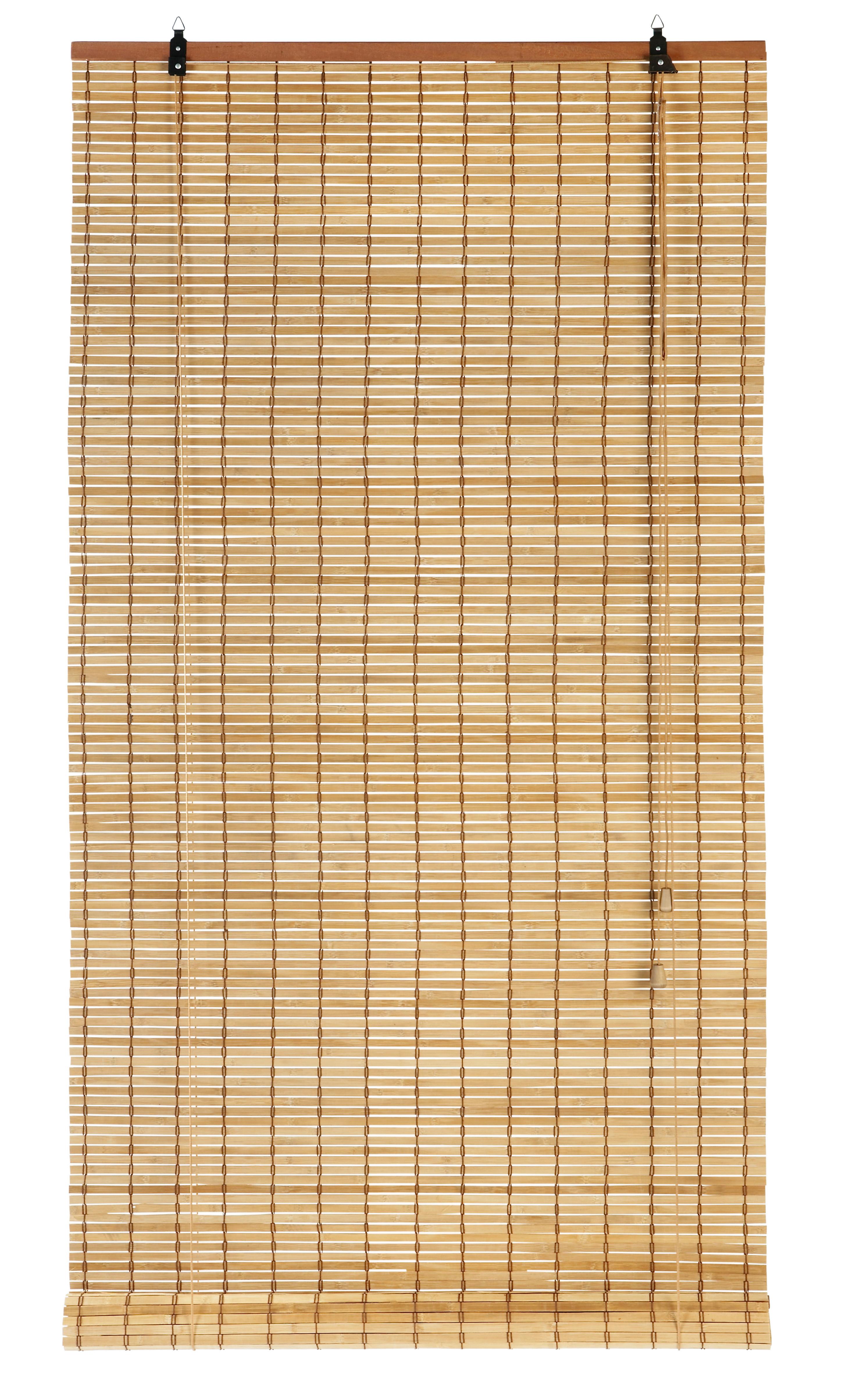 Roleta Woody, 80/180cm, hnedá - hnedá, Lifestyle, drevo (80/180cm) - Modern Living