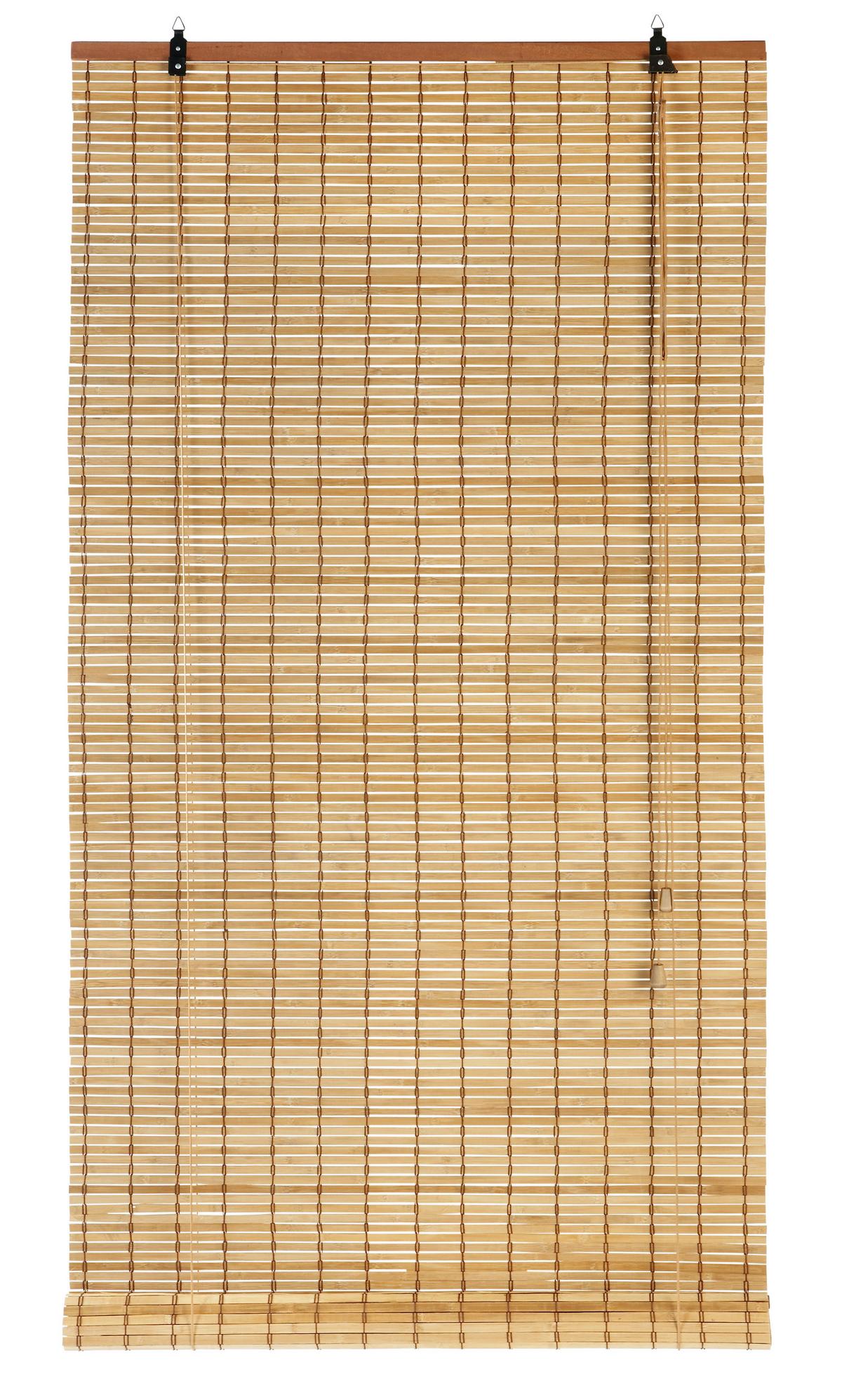 Roleta Woody, 80/180cm, hnědá - hnědá, Lifestyle, dřevo (80/180cm) - Modern Living