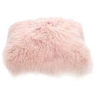 KOŽUŠINOVÝ VANKÚŠ SHAUN - ružová, Modern, textil (40/40cm) - Premium Living